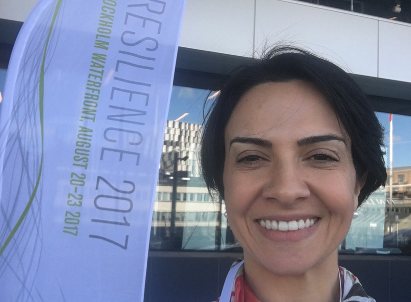 Monica Picavea participou da Conferencia Resilience 2017